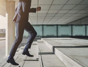 Image of a man walking